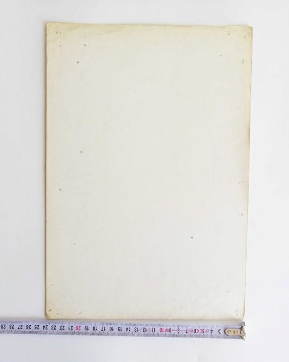 BÜYÜK BOY YEŞİLÇAM FİLM KARTPOSTALI NOKTA İLE VİRGÜL PALDIR KÜLDÜR NO 8 - 2