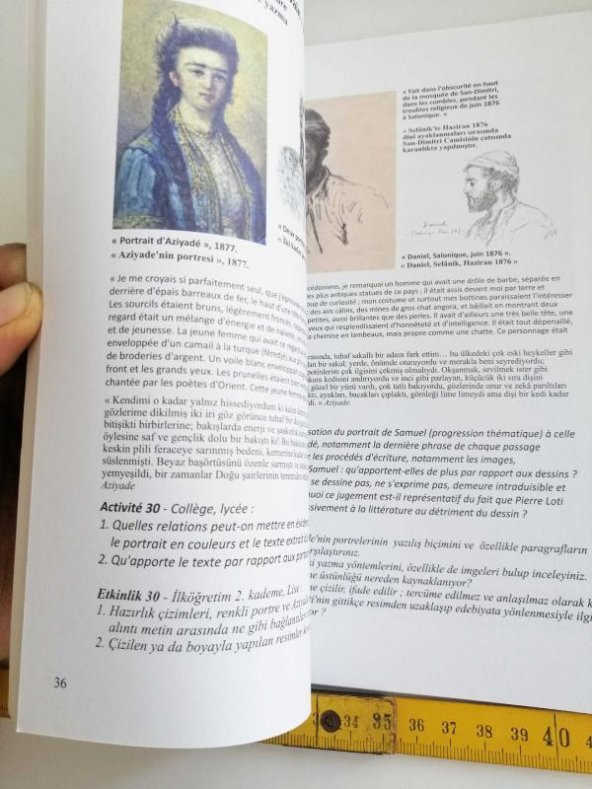 Sanat Taciri Yabancı Dilde Ressam Pierre Loti Etkinlik Kitabı - 4