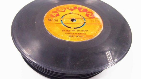 GÖBEKLİ 45 LİK PLAK ŞU DERENİN OYLUMUNA SAİT ATEŞ - 2