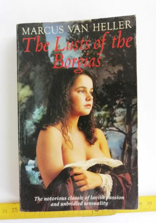 Sanat Taciri İngilizce Kitap Marcus Van Heller The Lust Of The Borgias