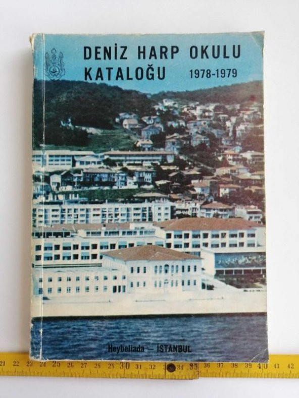 1978 - 1979 Deniz Harp Okulu Kataloğu Eğitim Kitabı Kitap - 1