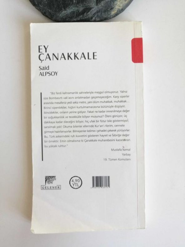 2. El Kitap Ey Çanakkale Kitap SAİD ALPSOY - 2