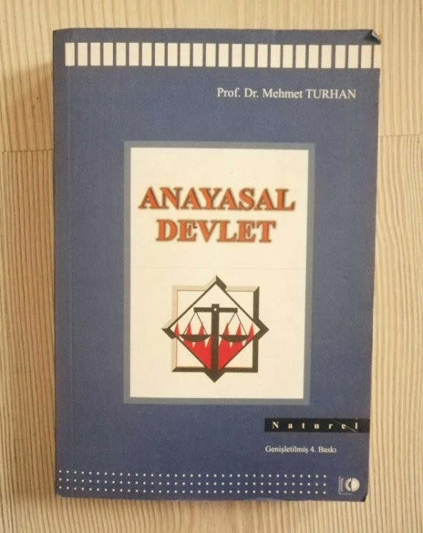 2. EL KİTAP MEHMET TURAN ANAYASAL DEVLET ürün görseli