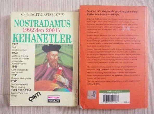 2. EL KİTAP NOSTRADAMUS KEHANETLER