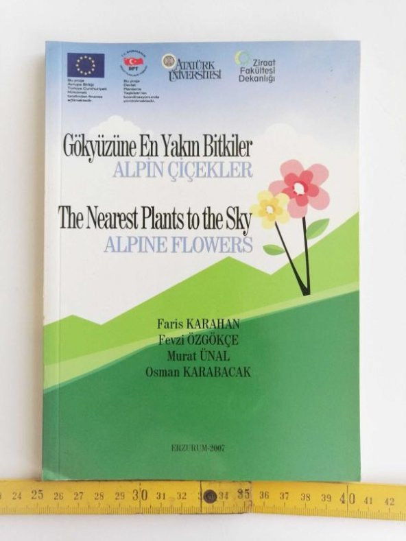 Gökyüzüne En Yakın Çiçekler Alpin Çiçekler Kitap