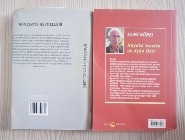 2. EL KİTAP RÖNESANS HEYKELLERİ VE HAYATA SANATA VE AŞKA DAİR - 2