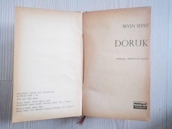 2. EL KİTAP DORUK - 3