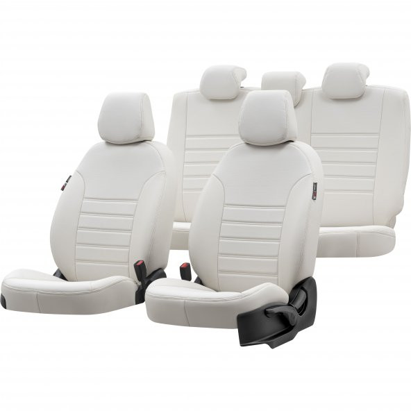 Otom Seat Toledo 2012-2017 Özel Üretim Koltuk Kılıfı İstanbul Design Fildişi