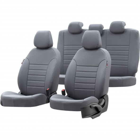 Otom Seat Leon 2006-2012 Özel Üretim Koltuk Kılıfı İstanbul Design Füme