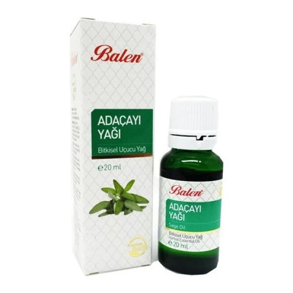 Balen Adaçayı (Acı Elma) Yağı 3 x 20 ML