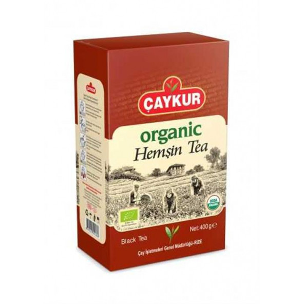Çaykur Organik Hemşin Çayı (Karton Kutu) 400 Gr 5'li