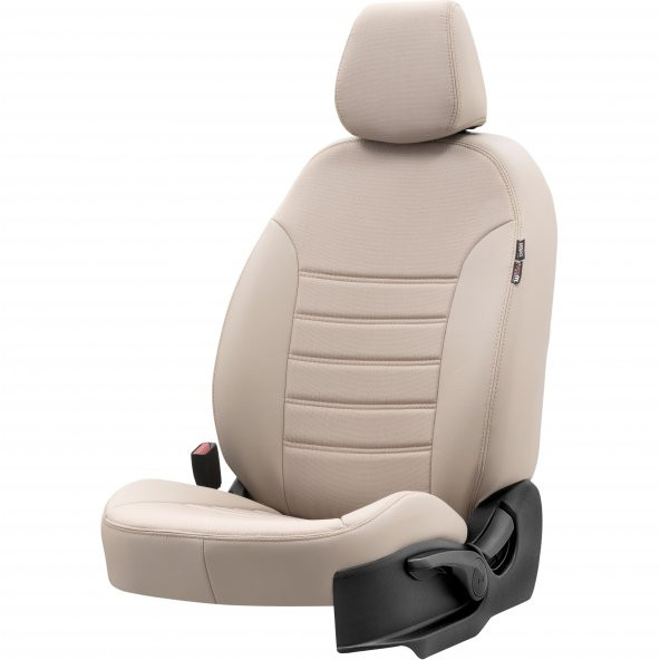 Otom Hyundai IX35 2010-2015 Özel Üretim Koltuk Kılıfı Paris Design Bej - 2