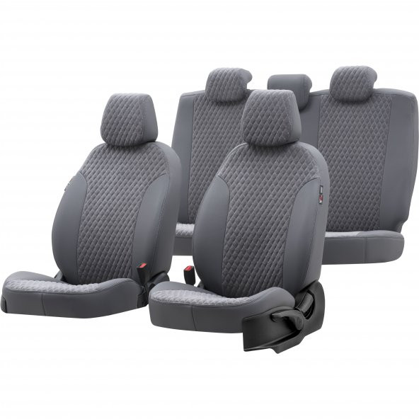 Otom Toyota Rav4 2000-2006 Özel Üretim Koltuk Kılıfı Amsterdam Design Tay Tüyü Füme
