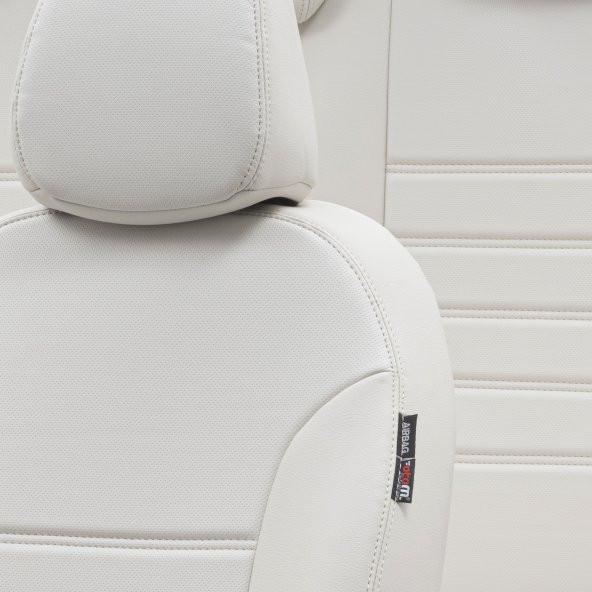 Otom Peugeot 308 2013-Sonrası Özel Üretim Koltuk Kılıfı İstanbul Design Fildişi - 3