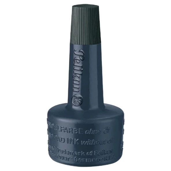 Pelikan Istampa Mürekkebi 28 ml Mavi Siyah Kırmızı - 7