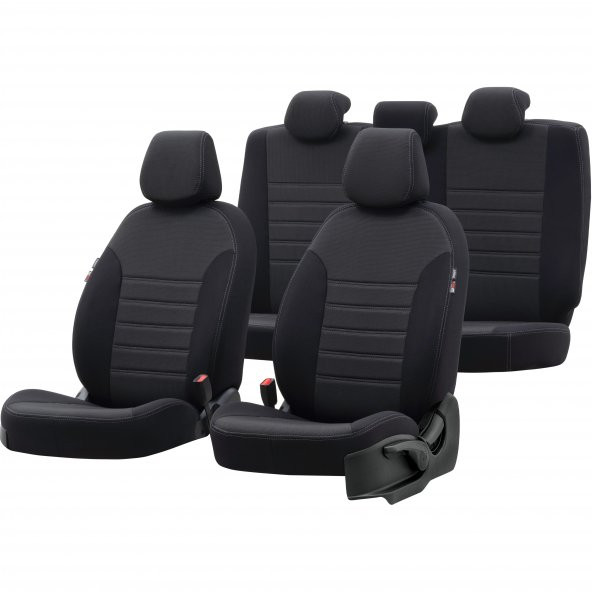 Otom Kia Ceed 2012-2018 Özel Üretim Koltuk Kılıfı Original Design Antrasit