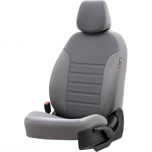 Otom Renault Megane 3 2010-2015 Özel Üretim Koltuk Kılıfı Original Design Gri - 2