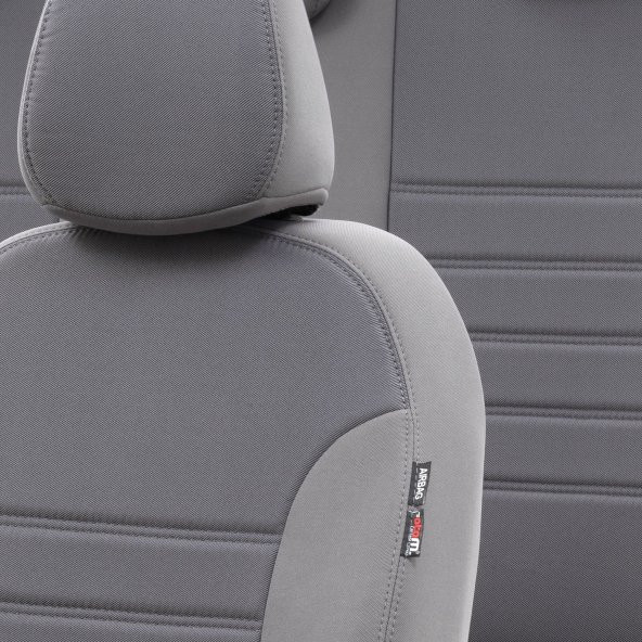 Otom Renault Megane 3 2010-2015 Özel Üretim Koltuk Kılıfı Original Design Gri - 3