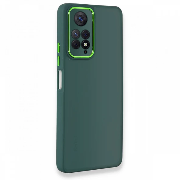 Xiaomi Redmi Note 11 Pro 4G Kılıf Freya Lazer Lens Kamera Çerçeveli Silikon Kapak - 8