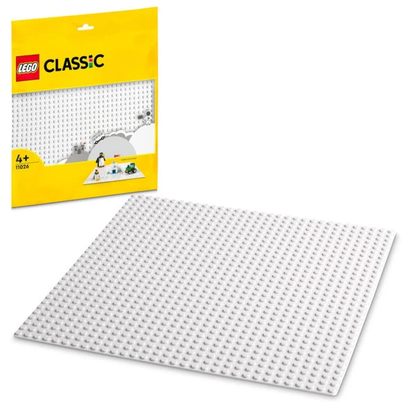 LEGO-11026 Classic Beyaz Plaka (Zemin)
