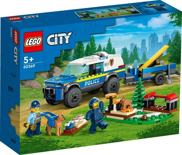 LEGO-60369 City Mobil Polis Köpeği Eğitimi ürün görseli