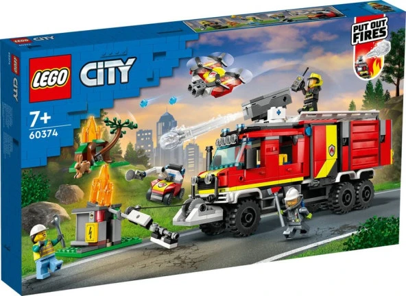 LEGO-60374 City İtfaiye Komuta Kamyonu - 4