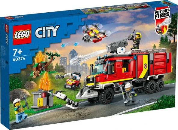 LEGO-60374 City İtfaiye Komuta Kamyonu