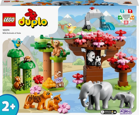 LEGO-10974 DUPLO® Vahşi Asya Hayvanları