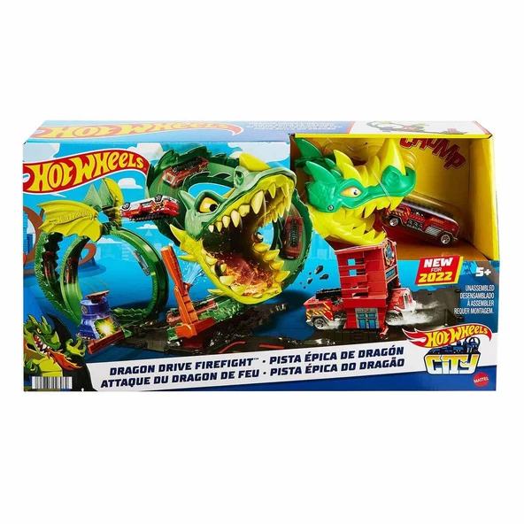 Hot Wheels Ejderha ile Mücadele Pisti HDP03