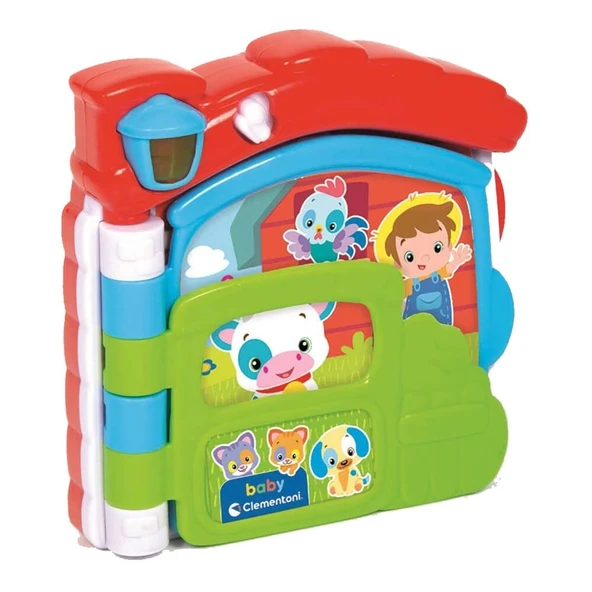 Clementoni Baby Eğlenceli Çiftlik Bebek Kitabı Cle-17652 - 2