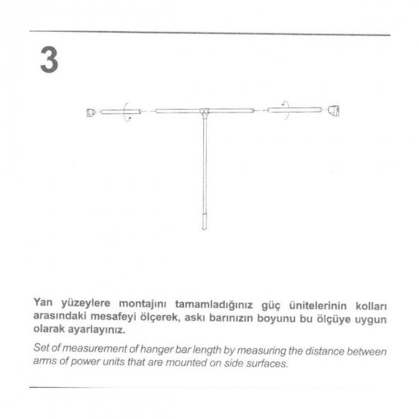 Hands Lift GarDolap Elbise Askı Asansörü Gri - 9