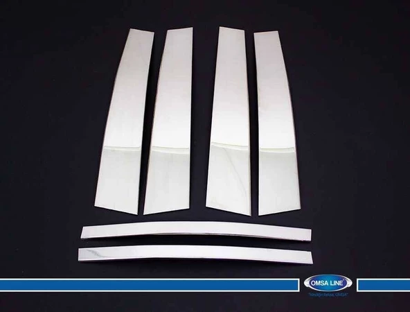 OMSA Omkar Land Rover Discovery 3 Krom Kapı Direği 6 Parça 2004-2009 Arası ürün görseli 1