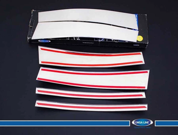 OMSA Omkar Land Rover Discovery 3 Krom Kapı Direği 6 Parça 2004-2009 Arası - Resim 2