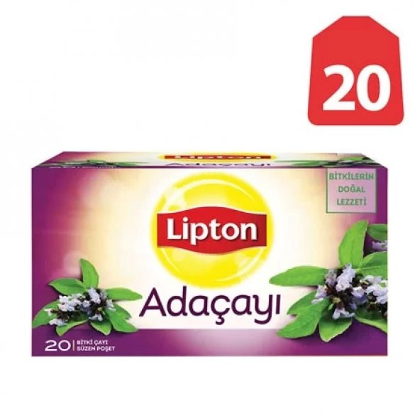 Lipton Adaçayı Bitki Çayı (20 li Paket)