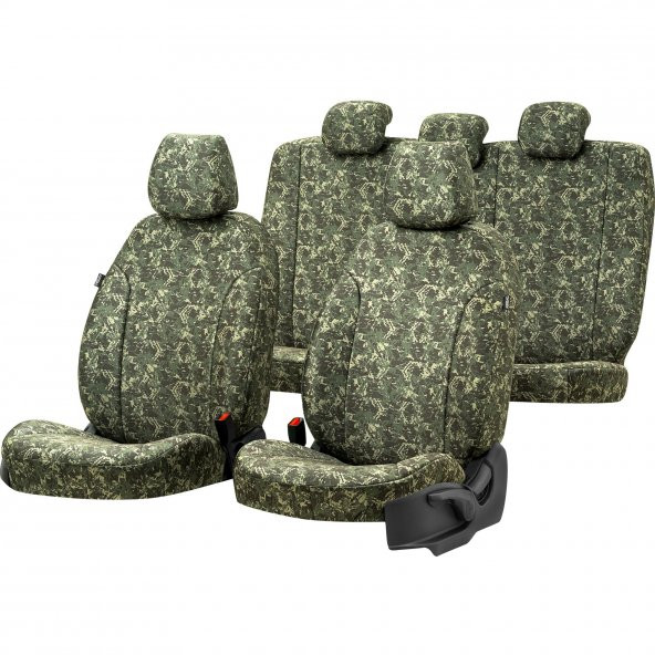 Otom Mini Clubman 2015-2020 Özel Üretim Koltuk Kılıfı Safari Design Himalayalar ürün görseli 1