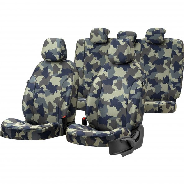Otom Toyota Verso 2002-2009 5 2 (7 Kişi) Özel Üretim Koltuk Kılıfı Safari Design Alpler