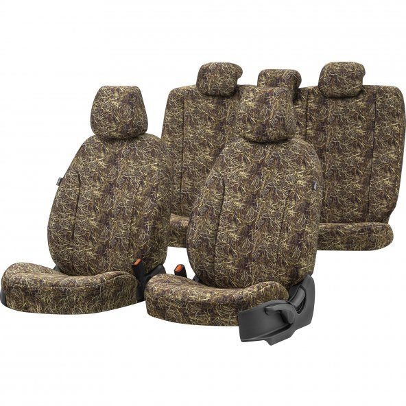 Otom Citroen C3 2002-2009 Özel Üretim Koltuk Kılıfı Safari Design Thar