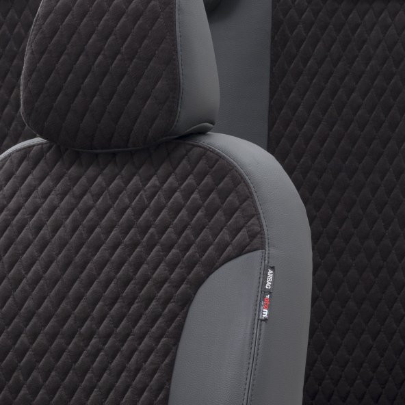 Otom V.w. Beetle 2011-2017 Özel Üretim Koltuk Kılıfı Amsterdam Design Tay Tüyü Siyah - 3