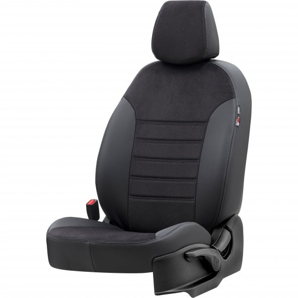 Otom Toyota Verso 2010-2014 6+1 (7 Kişi) Özel Üretim Koltuk Kılıfı London Design Siyah - 2