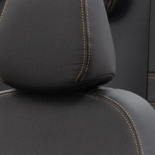 Otom Opel Astra J 2011-2015 Hb Özel Üretim Koltuk Kılıfı Paris Design Bej - Siyah - 3