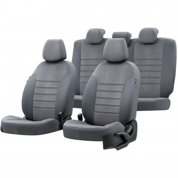 Otom Mercedes Vito 2015-Sonrası 5+1 (6 Kişi) Özel Üretim Koltuk Kılıfı London Design Füme