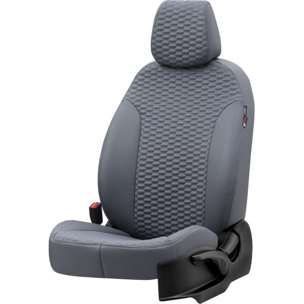 Otom Toyota Verso 2010-2014 5 Kişi Özel Üretim Koltuk Kılıfı Tokyo Design Deri Füme - 2