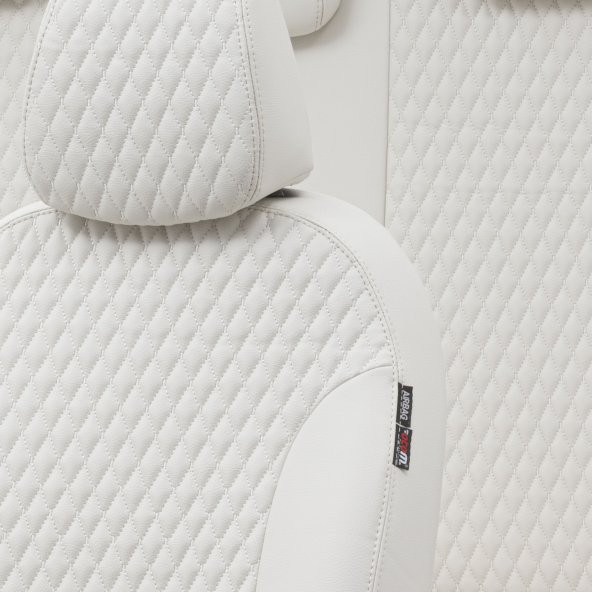 Otom Peugeot 301 2012-2017 Özel Üretim Koltuk Kılıfı Amsterdam Design Deri Fildişi