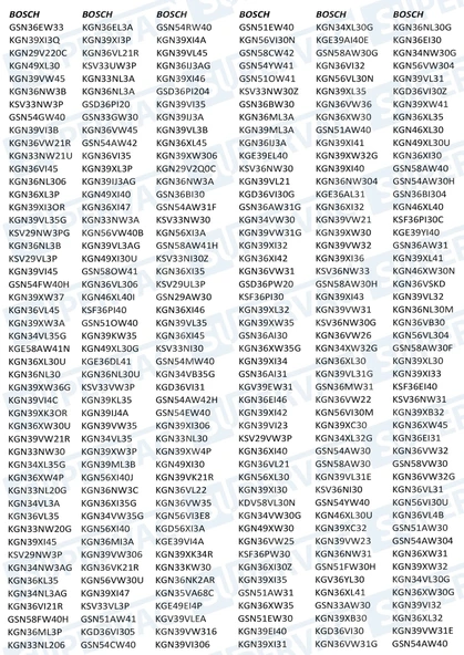 Buzdolabı LED Diyot, Bosch,Siemens,Profilo ile uyumlu - 7