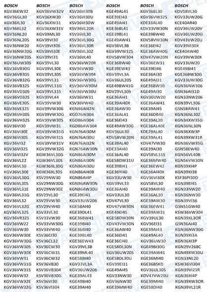 Buzdolabı LED Diyot, Bosch,Siemens,Profilo ile uyumlu - 6