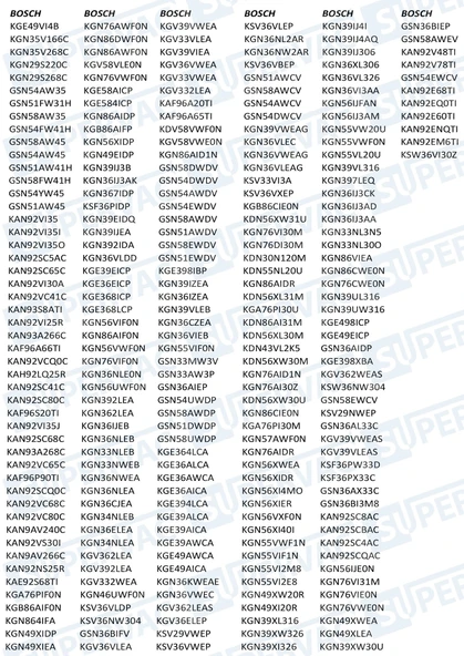 Buzdolabı LED Diyot, Bosch,Siemens,Profilo ile uyumlu - 9