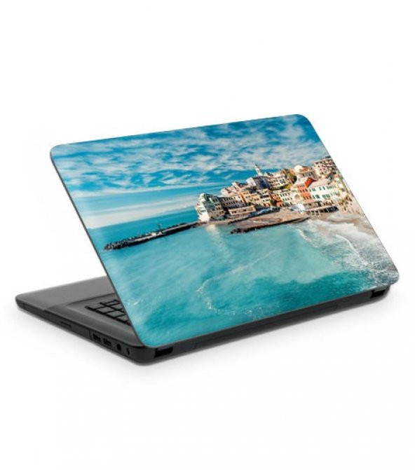 Sahil Kenarı Notebook Sticker, Laptop sticker,, Hp Sticker, Asus Sticker, 15.6 inç Sticker - 2