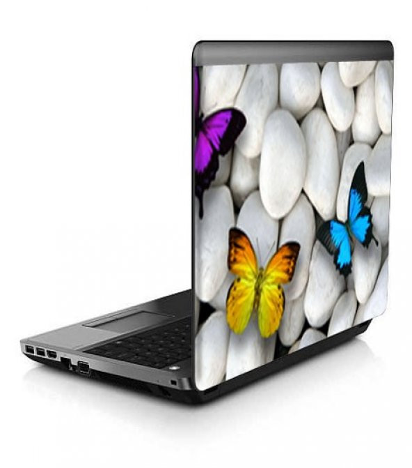 Kelebekler Notebook Sticker, Laptop sticker,Hp Sticker, Asus Sticker, 15.6 inç Sticker - 2