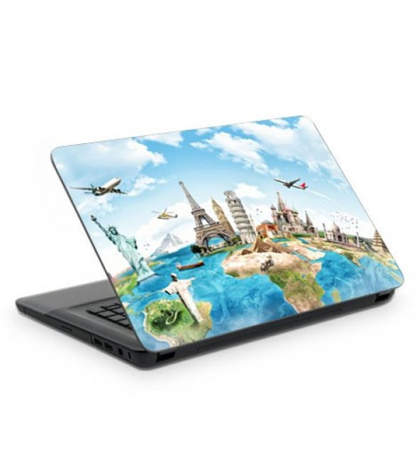 Ülkeler Notebook Sticker, Laptop sticker,, Hp Sticker, Asus Sticker, 15.6 inç Sticker - 2