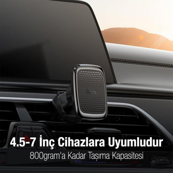 Coofbe Araç İçi Havalandırma Girişli Manyetik Mıknatıslı Telefon Tutucu, Titremez Düşmez Car Holder - 3